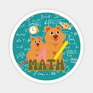 math quokkas Magnet